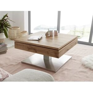 Hashtag Home Alexis Coffee Table with Storage brown 38.0 H x 75.0 W x 75.0 D cm