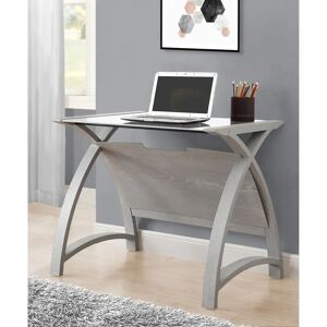 Brayden Studio Benefield Computer desk brown/gray/white 73.0 H x 90.0 W x 61.0 D cm