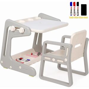 Isabelle & Max Keighley Children's 2 Piece Activity Table and Chair Set 54.0 H x 59.0 W cm