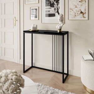 Fairmont Park Heston 80cm Console Table black 80.0 H x 80.0 W x 30.0 D cm