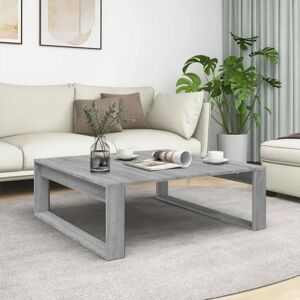 17 Stories Goddord Sled Coffee Table gray