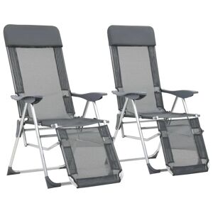Dakota Fields Ayvan Steel Folding Chair gray 114.0 H x 78.0 W x 58.0 D cm