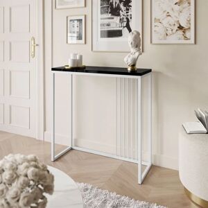 Fairmont Park Heston 80cm Console Table white 80.0 H x 80.0 W x 30.0 D cm