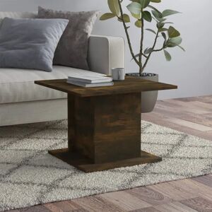 Union Rustic Coffee Table Smoked Oak 55.5X55.5X40 Cm Chipboard brown 40.0 H x 55.5 W x 55.5 D cm