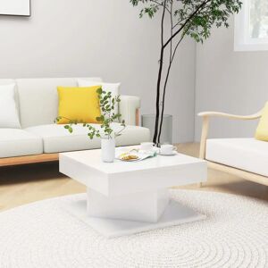 17 Stories Goce Block Coffee Table white 30.0 H x 57.0 W x 57.0 D cm