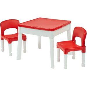 Isabelle & Max Shah Kids 6-in-1 Activity Table and 2 Chairs Set 45.0 H x 51.0 W cm