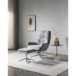 Fairmont Park Cappiello 78Cm Wide Swivel Lounge Chair gray 100.0 H x 78.0 W x 83.0 D cm