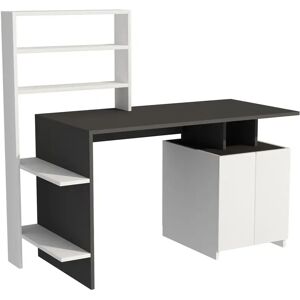 Ebern Designs Computer Desk Ezekiella Lake white 128.8 H x 146.3 W x 60.0 D cm