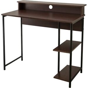 Borough Wharf Gowen Computer Desk brown 85.1 H x 49.8 W x 89.9 D cm