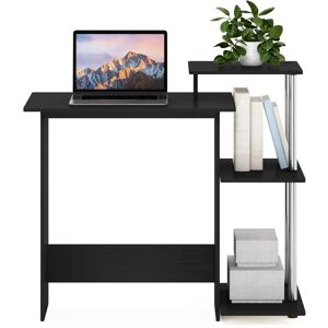 Borough Wharf Surrency Rectangular Computer Desk white/black 85.0 H x 101.0 W x 40.0 D cm