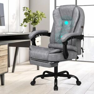 Inbox Zero Executive Chair brown/gray 112.0 H x 63.0 W x 68.0 D cm