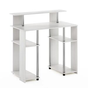 17 Stories Bozidar Computer Desk gray 90.0 W x 48.0 D cm