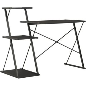 Brayden Studio Alexandre Desk brown/gray