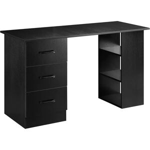 Brayden Studio Klara Computer Desk black 72.0 H x 120.0 W x 49.0 D cm