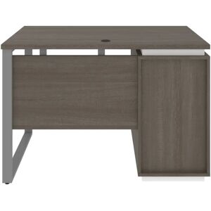 Blue Elephant Anaily Computer Desk gray 75.18 H x 113.03 W x 67.31 D cm