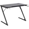 Symple Stuff Romanzi Game Desk black/brown/gray 74.0 H x 100.0 W x 60.0 D cm