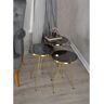 Fairmont Park Ginsburg 3 Legs End Table Set brown/gray/yellow 53.5 H x 38.0 W x 38.0 D cm