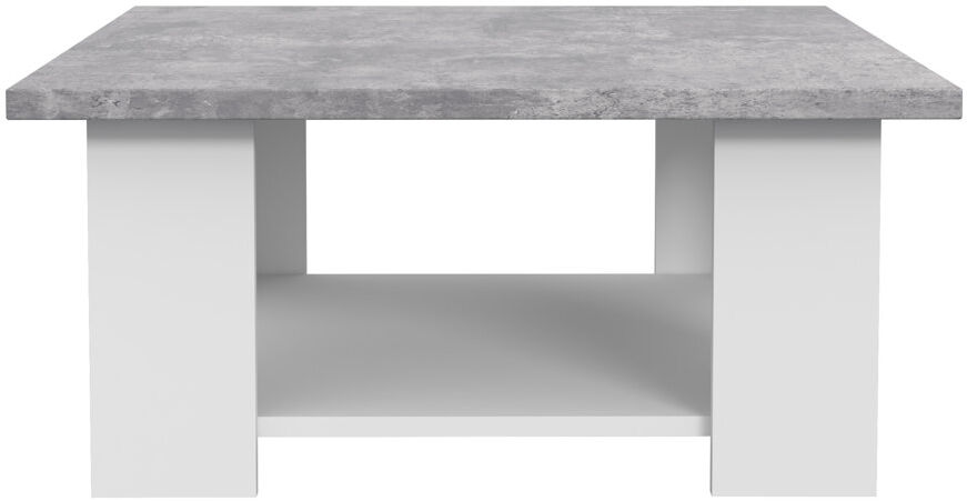 Zipcode Design Downer Coffee Table with Storage Grey 31cm H x 67cm W x 67cm D