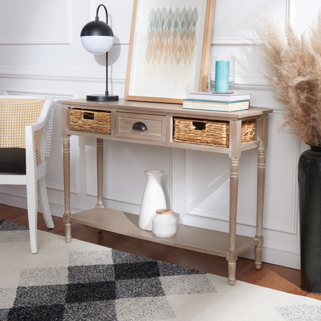 Blue Elephant Painswick 113.03Cm Console Table Grey 80.01cm H X 113.03cm W X 34.04cm D