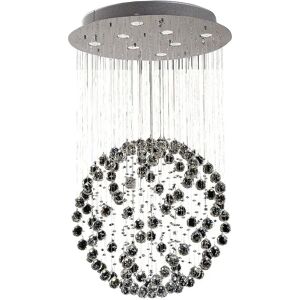 Mercer41 8-Light Globe Chandelier gray