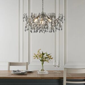 Mercer41 Christin 4-Light Unique Chandelier gray 45.0 H x 75.0 W cm