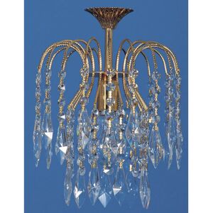 Mercer41 1-Light Crystal Pendant yellow 30.0 H x 20.0 W x 20.0 D cm