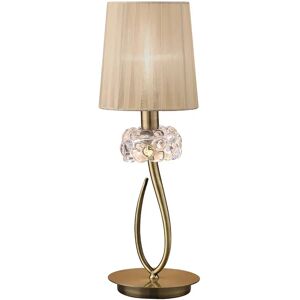 Mercer41 47cm Table Lamp yellow/brown 47.0 H x 16.0 W x 16.0 D cm