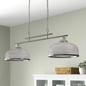 Three Posts Asner 2-Light Kitchen Island Chandelier 27.0 H x 75.0 W x 27.0 D cm