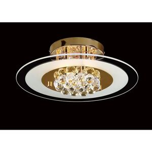 Mercer41 4-Light Flush Mount white/yellow 15.0 H x 39.0 W x 39.0 D cm