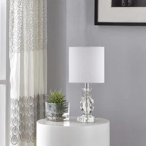 Mercer41 Whitmer 43Cm Crystal Table Lamp white 43.0 H x 20.3 W x 20.3 D cm