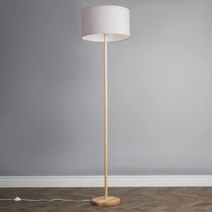 MiniSun Heather 178cm Traditional Floor Lamp gray 178.0 H x 45.0 W x 45.0 D cm