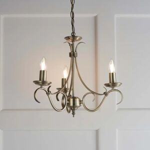 Three Posts Barney 3-Light Candle Style Chandelier yellow