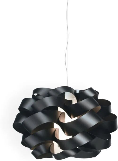 This Lighting Works 1 - Light Single Geometric Pendant black 30.0 H x 40.0 W x 40.0 D cm