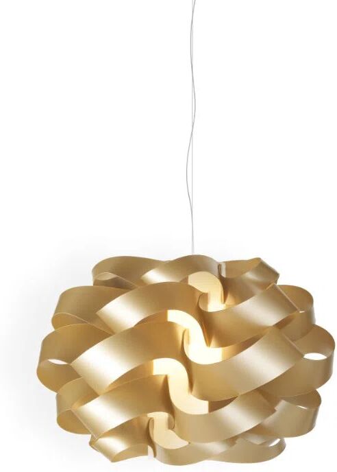 This Lighting Works 1 - Light Single Geometric Pendant yellow 50.0 H x 75.0 W x 75.0 D cm