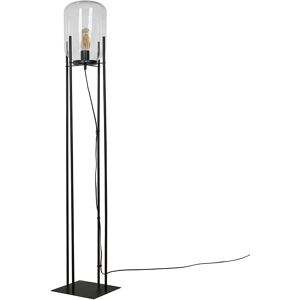 MiniSun 140cm Matte Black Floor Lamp black 140.0 H x 25.0 W x 25.0 D cm