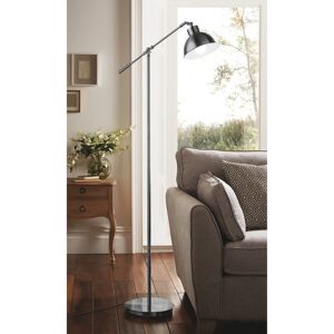 Trent Austin Design Cogswell 163cm Industrial Style Adjustable Reading Floor Lamp Pewter Grey 163cm H X 28cm W X 70cm D