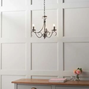 Three Posts Barney 3-Light Candle Style Chandelier gray