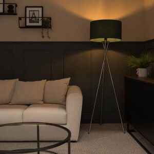 MiniSun 137cm Tripod Floor Lamp gray/green 137.0 H x 17.0 W x 19.5 D cm