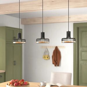 Fernleaf Eva 3 - Light Kitchen Island Geometric Pendant black 20.0 H x 100.0 W x 20.0 D cm