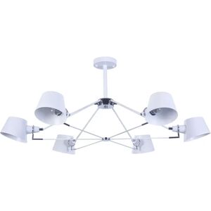 Corrigan Studio Nobhill 6 - Light Geometric Chandelier white 40.5 H x 100.0 W x 100.0 D cm