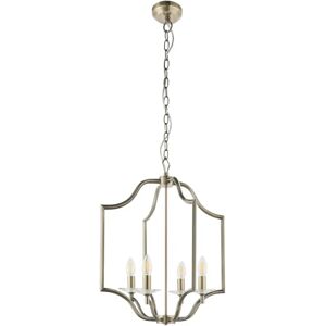 ClassicLiving Tullis 4-Light Candle Style Chandelier yellow