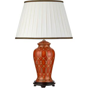 Marlow Home Co. Ellendale 68cm Table Lamp black/red 68.0 H x 40.0 W x 40.0 D cm