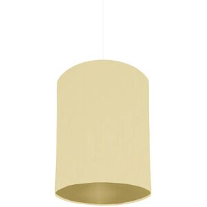 Brayden Studio 20cm x 15cm H Cotton Drum Lamp Shade yellow 15.0 H x 20.0 W x 20.0 D cm