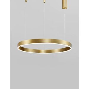 Fairmont Park Fincher 1-Light Single Drum LED Pendant yellow 5.5 H x 60.0 W x 60.0 D cm