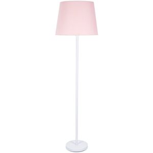 17 Stories Romeir 148cm Traditional Floor Lamp Pink 148cm H X 45cm W X 45cm D