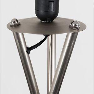 17 Stories Anan Camden Tripod Copper Floor Lamp with Aspen Shade Navy Blue 164