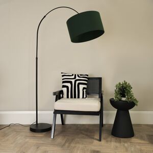 17 Stories Rinnah 180cm Traditional Floor Lamp Forest Green 180cm H X 45cm W X 105cm D