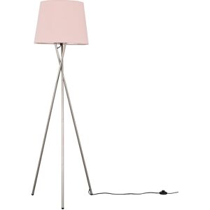 17 Stories Anan Camden Tripod Copper Floor Lamp with Aspen Shade White 155