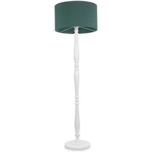 Marlow Home Co. Arialdo 157cm Traditional Floor Lamp Green/Matte White 157cm H X 45cm W X 45cm D Marlow Home Co. Arialdo 157cm Traditional Floor Lamp Green/Matte White 157cm H X 45cm W X 45cm D