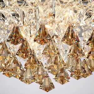 Mercer41 Maurer 1-Light LED Flush Mount Champagne 30cm H x 80cm W x 80cm D Mercer41 Maurer 1-Light LED Flush Mount Champagne 30cm H x 80cm W x 80cm D